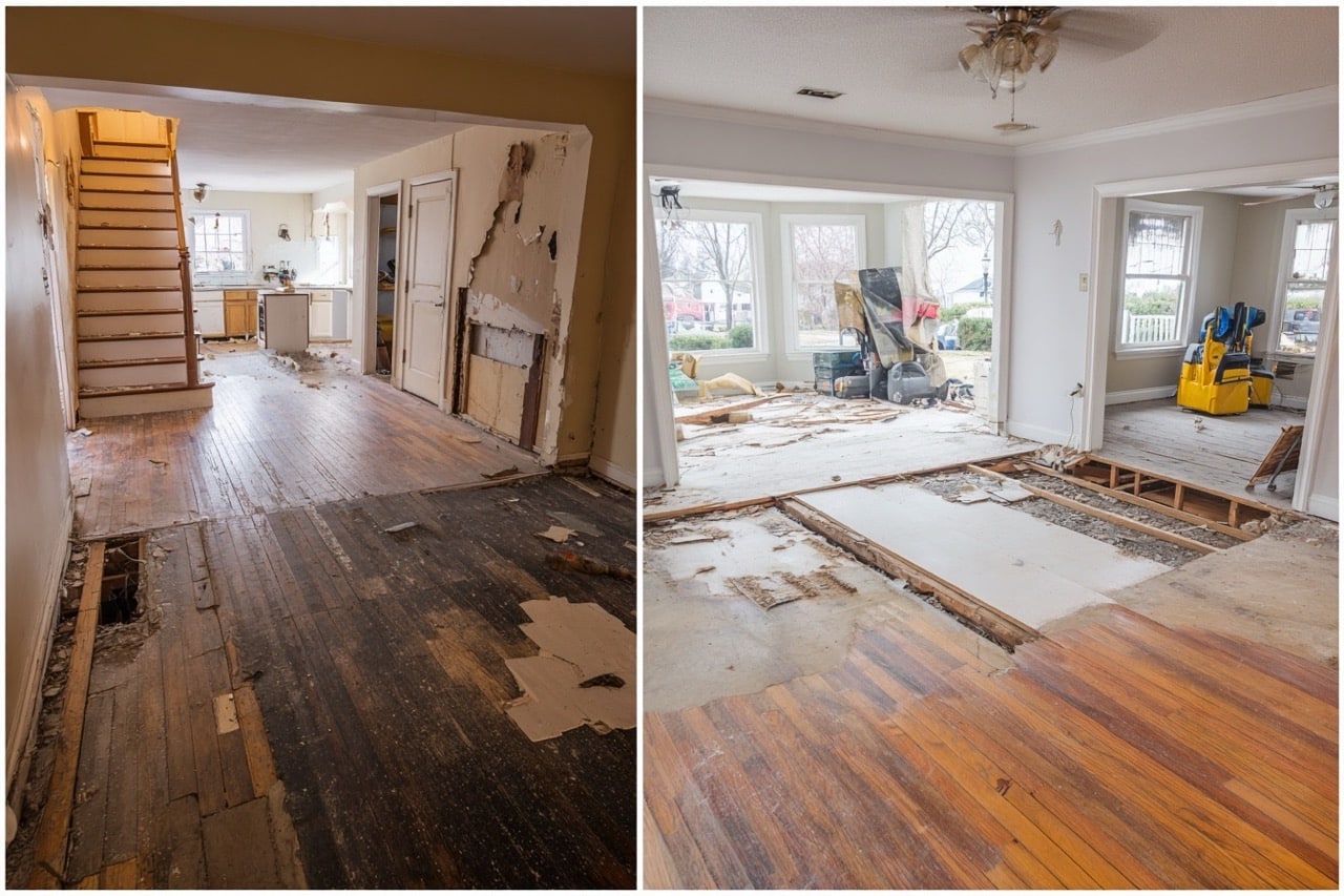 how to sell a hoarder house New Jersey renovation process