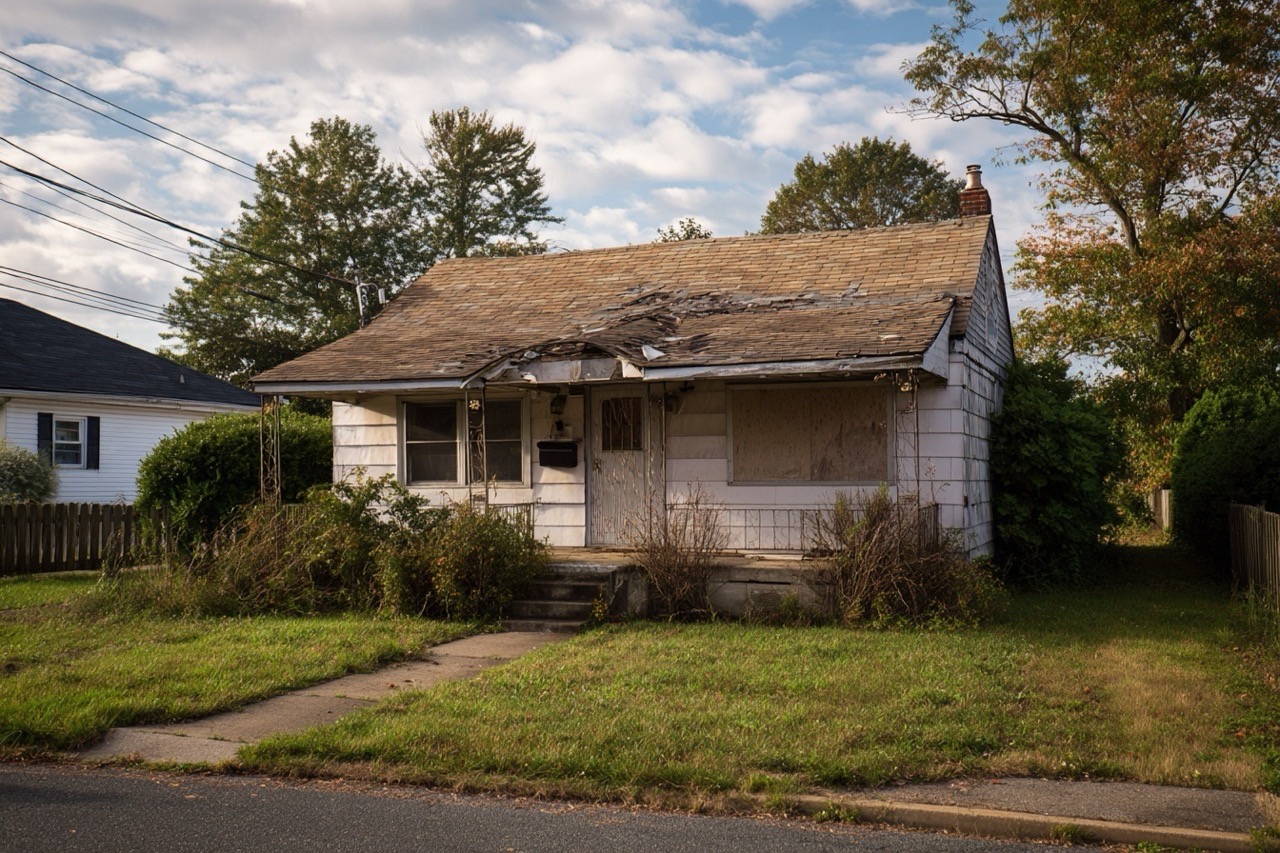 Distressed property in New Jersey presenting investment opportunity