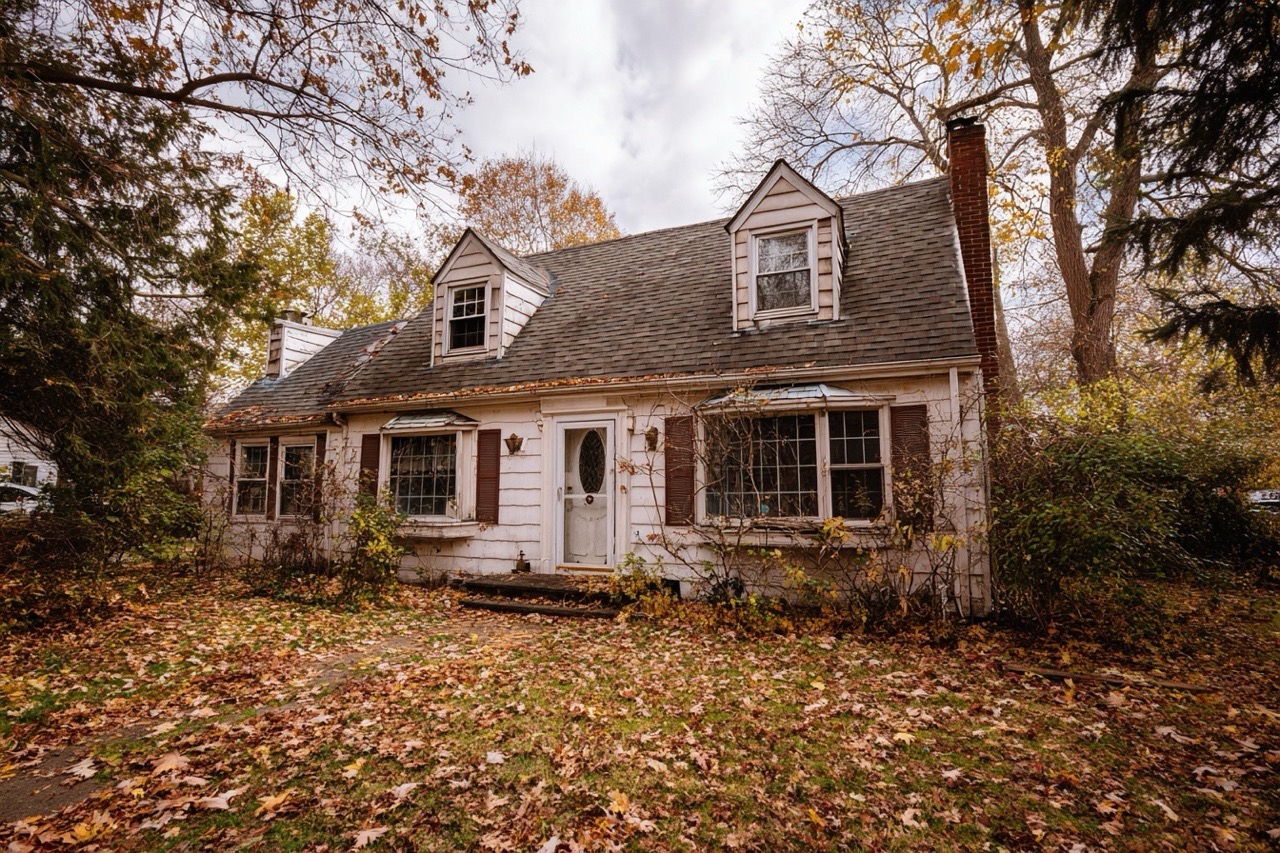 Preparing inherited property for sale in New Jersey featuring cape cod style home