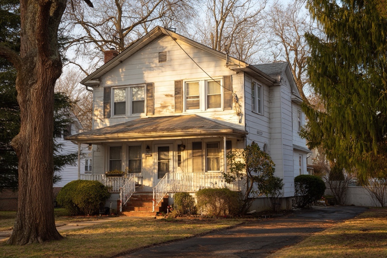 Professional real estate photography of New Jersey home for sale