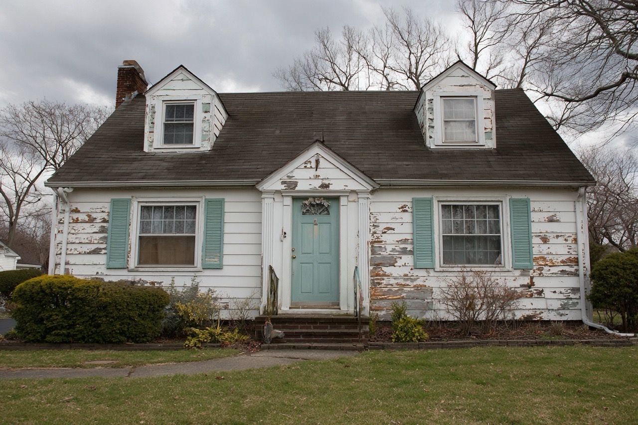 Cape Cod style home being sold during New Jersey divorce