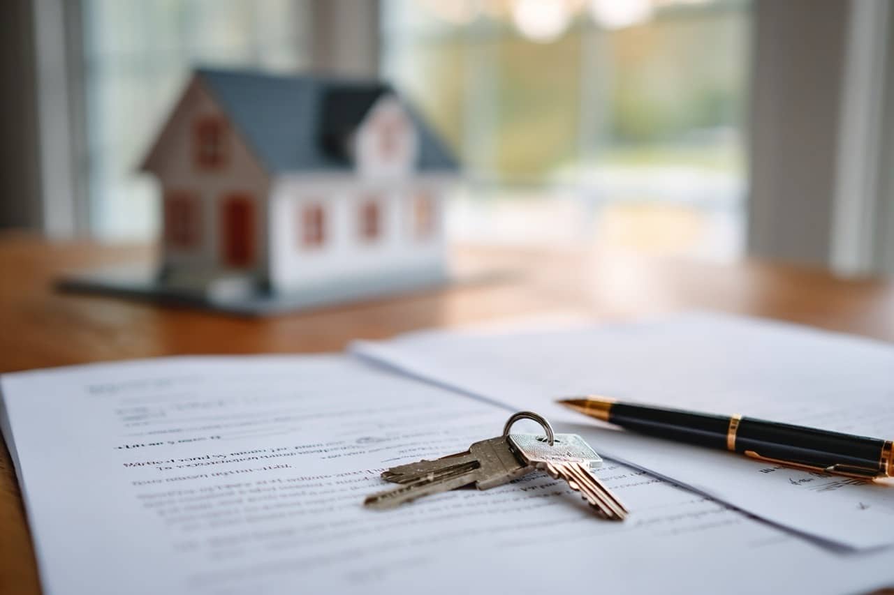 Real estate transaction in New Jersey showing cash sale process